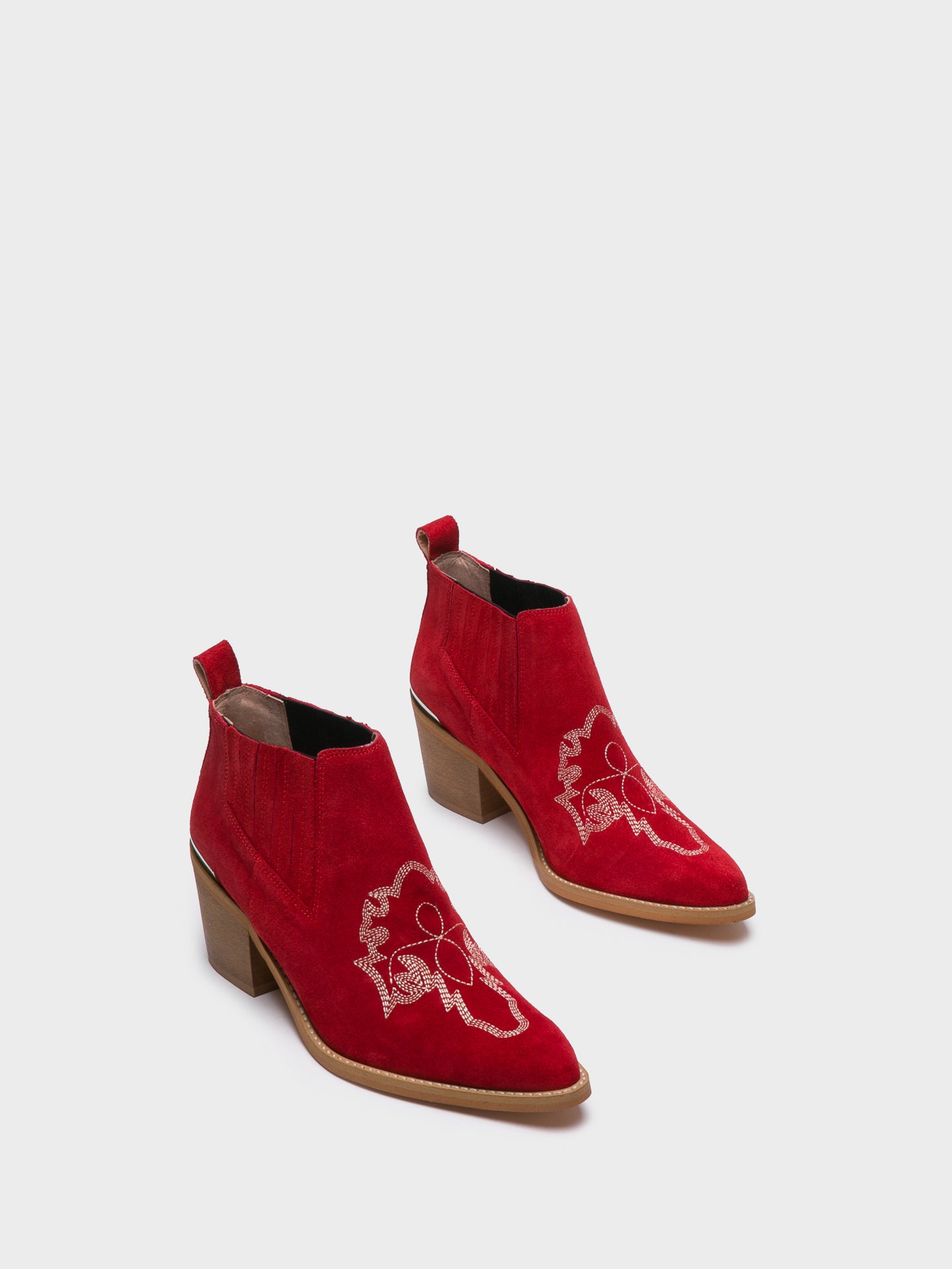 Foreva Botins Texanas em Vermelho